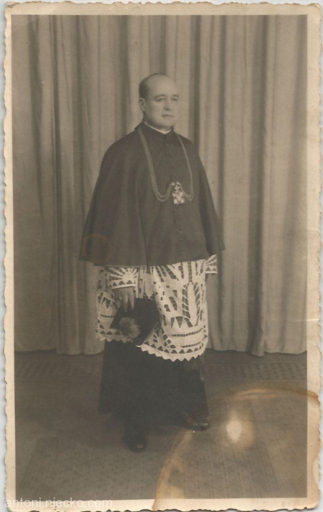 Ks. Stanisław Woronowicz. Zdjęcie po 1945r.
