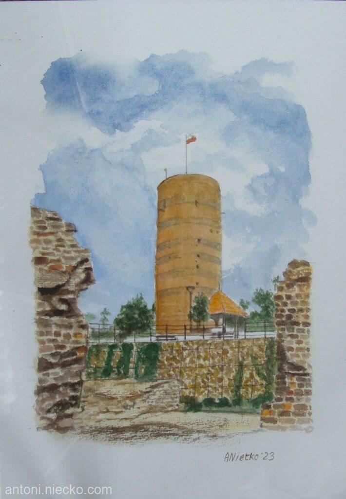 Grudziądz - Zamek. Wieża Klimek